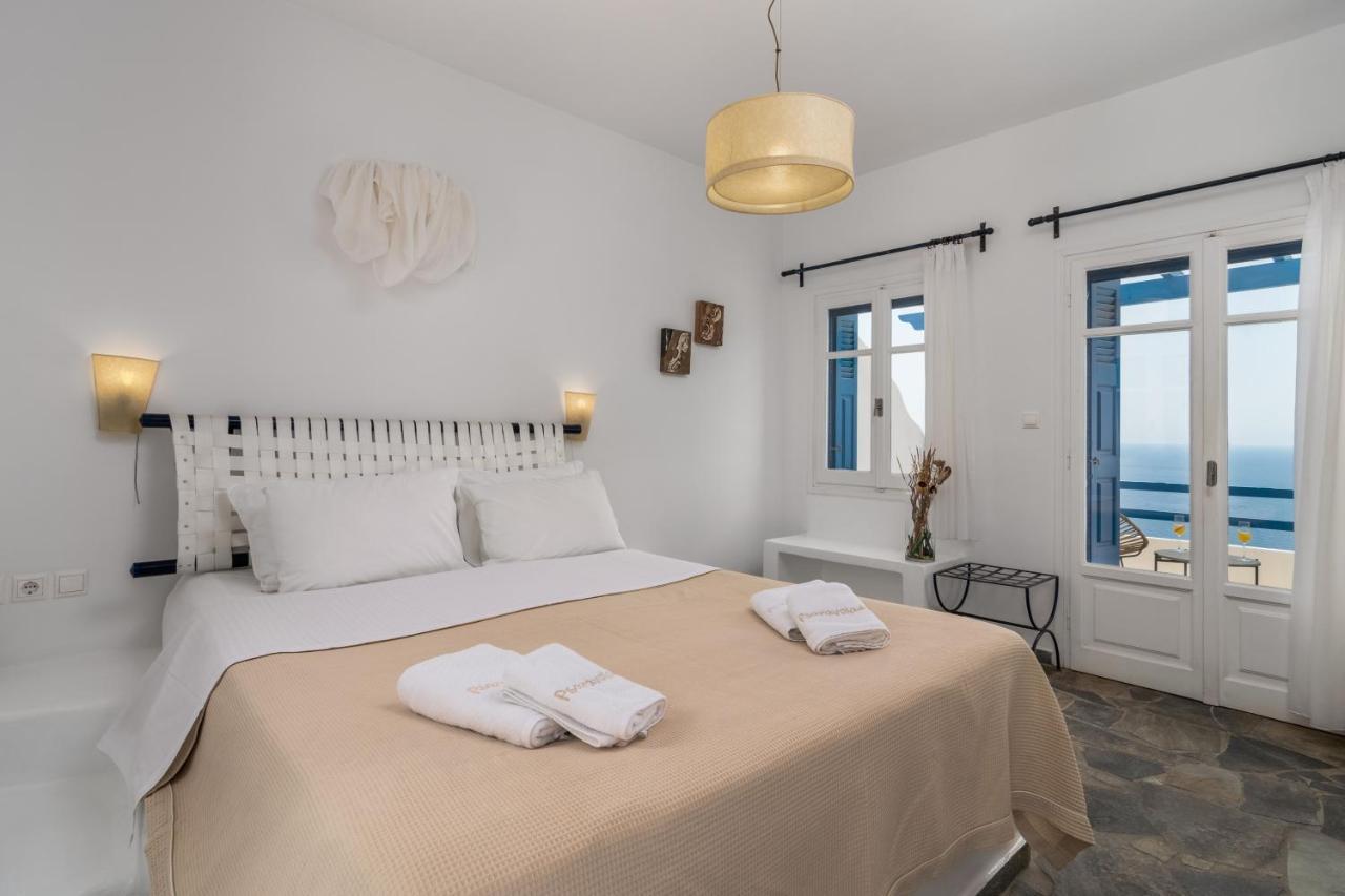 Psaravolada Hotel Milos Agia Kiriaki Beach  외부 사진