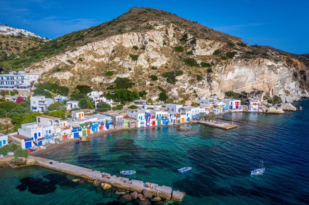 Psaravolada Hotel Milos Agia Kiriaki Beach  외부 사진