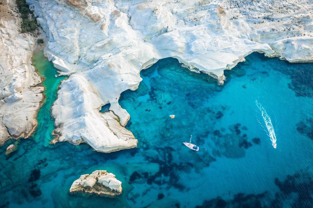 Psaravolada Hotel Milos Agia Kiriaki Beach  외부 사진